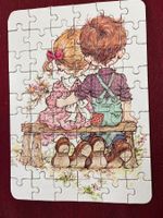 1 x Mini-Puzzles Sarah Kay`s: Sujets, Päärchen/ Besen (2x)